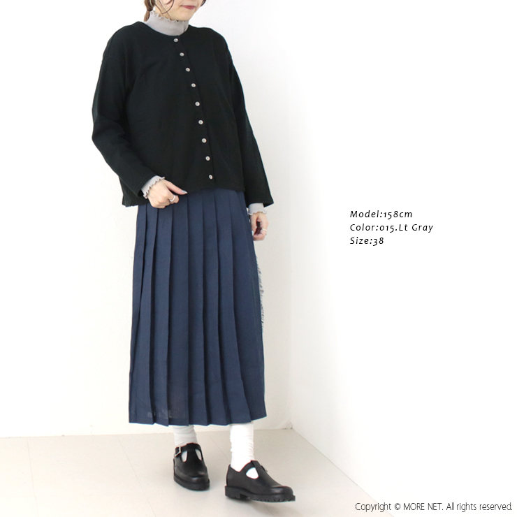 ファブリケアンプラネテール FABRIQUE en planete terre メローモックネックロングスリーブ 251-123 長袖 インナー リブニット トップス レディース 2025春夏 | FABRIQUE en Planete terre | 08