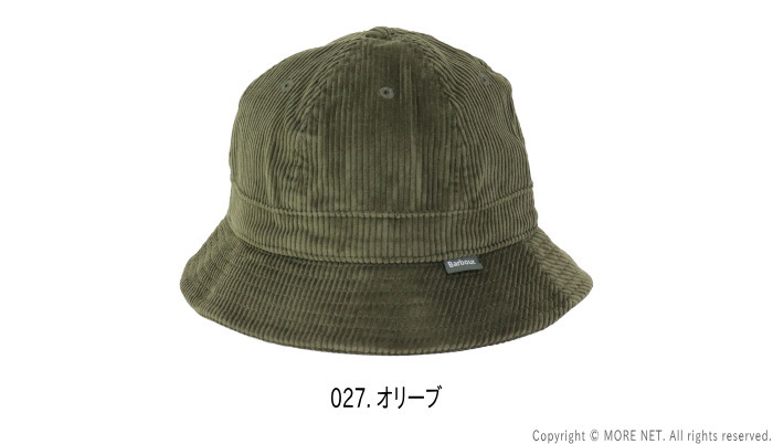 Barbour（バブアー） コーデュロイバケットハット 252MHA0915 メンズ