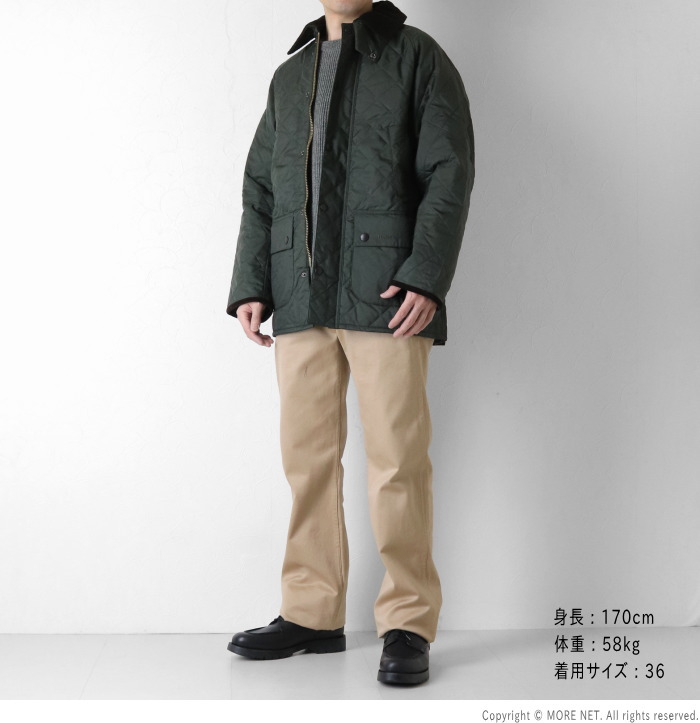 バブアー BARBOUR キルティングブルゾン BEDALE ビデイル 252MQU1795 メンズ 中綿ジャケット Barbour（バブアー） キルティングブルゾン BEDALE ビデイル