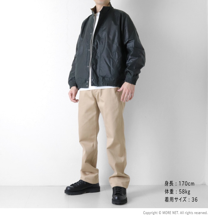 Barbour（バブアー） スタンドカラーワックスブルゾン TRANSPORT