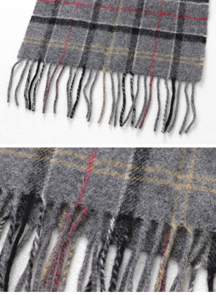 Barbour（バブアー） ラムズウール タータンチェック マフラー