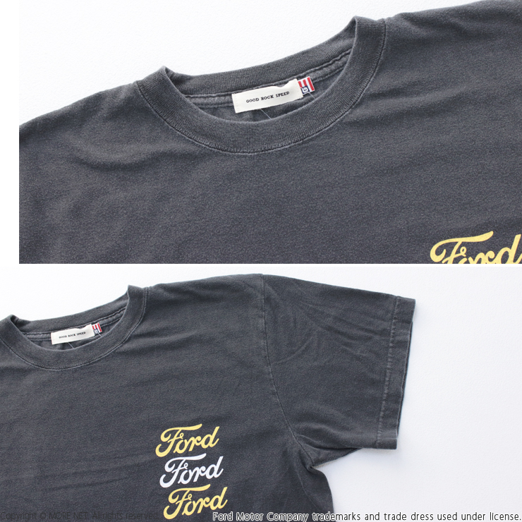 グッドロックスピード GOOD ROCK SPEED フォード ファルコンプリントTシャツ FORD FALCON 25FOD009W トップス プリント ロゴ 車 半袖 レディース 2025春夏 | GOOD ROCK SPEED | 08