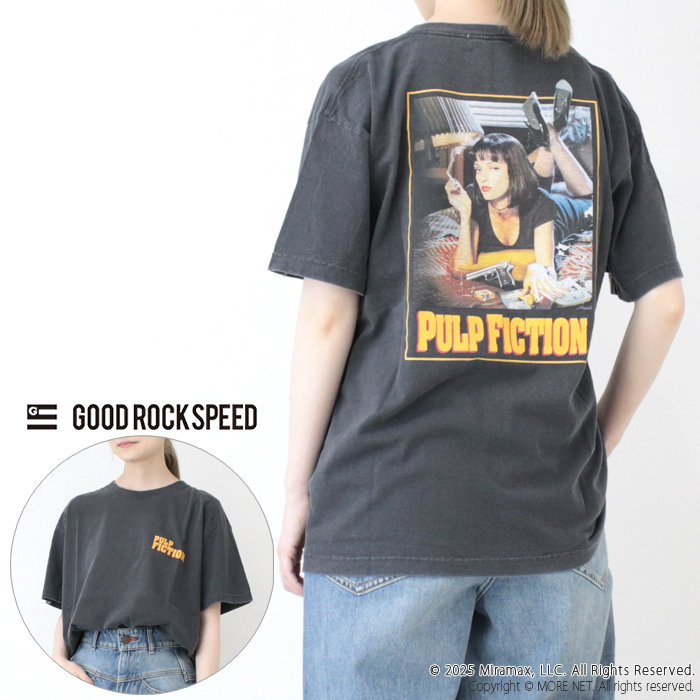 グッドロックスピード GOOD ROCK SPEED ポスターアートTシャツ PULP FICTION 25PFC001W パルプ・フィクション レディース 2025春夏 /返品・交換不可/SALE セール | GOOD ROCK SPEED