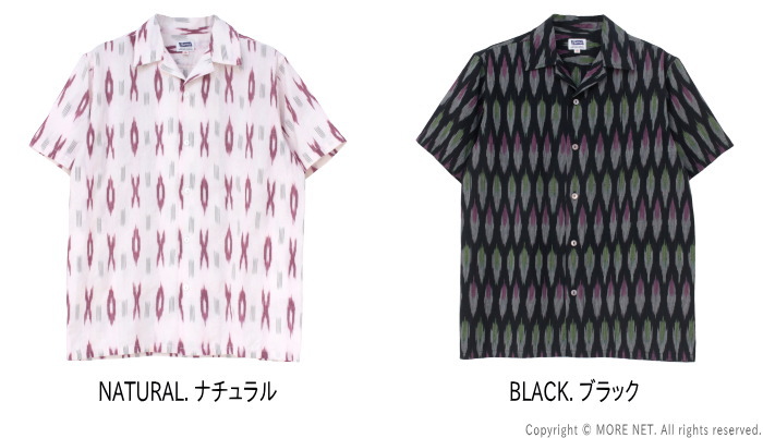 フェローズ PHERROW'S ハンドメイドファブリックシャツ 25S-HANDMADE FABRIC SHIRT メンズ オープンカラー 2025春夏 | Pherrow's | 03