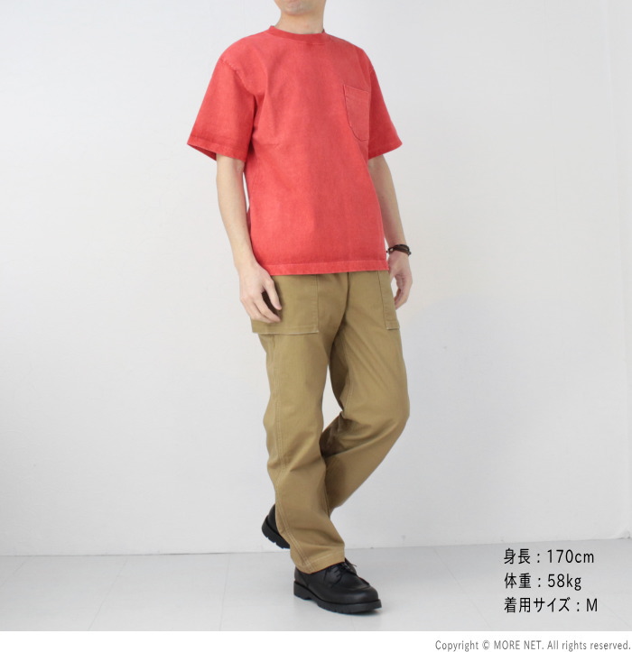フェローズ PHERROW'S ヘビーウエイトポケットTシャツ 25S-PHPT メンズ 日本製 無地 2025春夏 | Pherrow's | 11