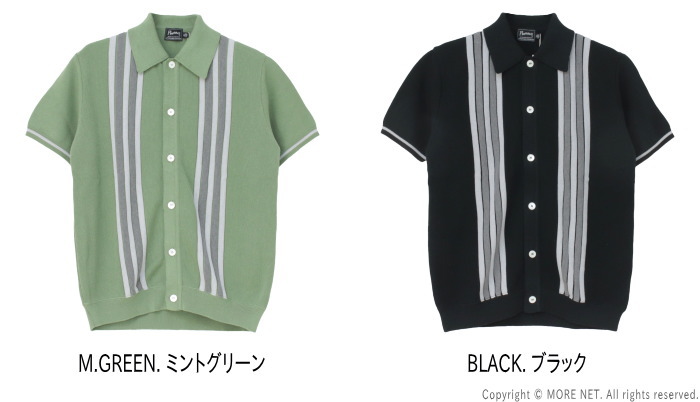 フェローズ PHERROW'S サマーニットシャツ 25S-PIKS1 メンズ 日本製 半袖 2025春夏 | Pherrow's | 03