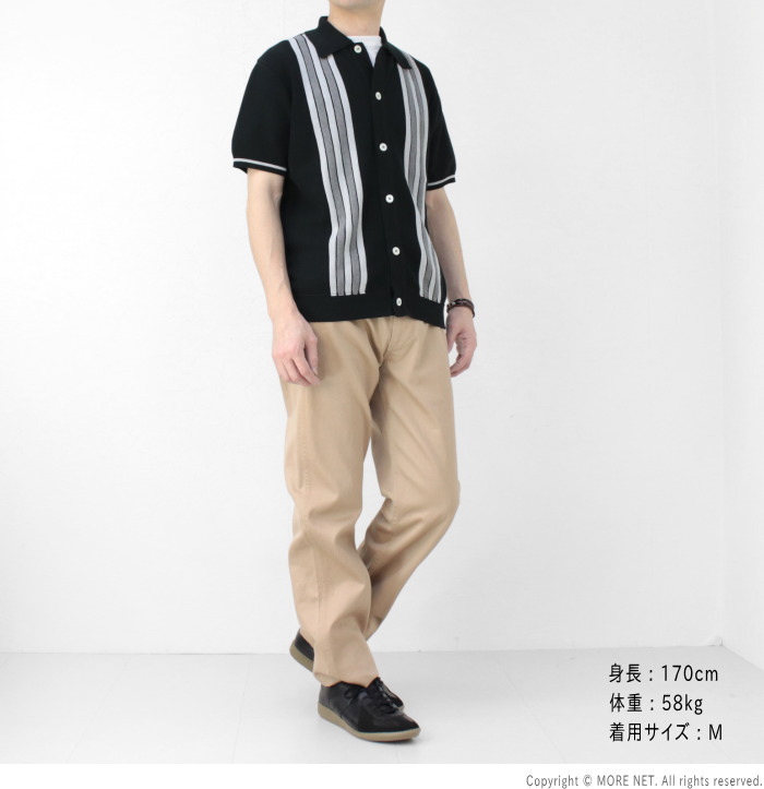 フェローズ PHERROW'S サマーニットシャツ 25S-PIKS1 メンズ 日本製 半袖 2025春夏 | Pherrow's | 10