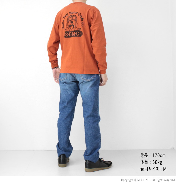 フェローズ PHERROW'S プリント長袖Tシャツ 25S-PLT3 メンズ 日本製 SDMC 2025春夏 | Pherrow's | 12
