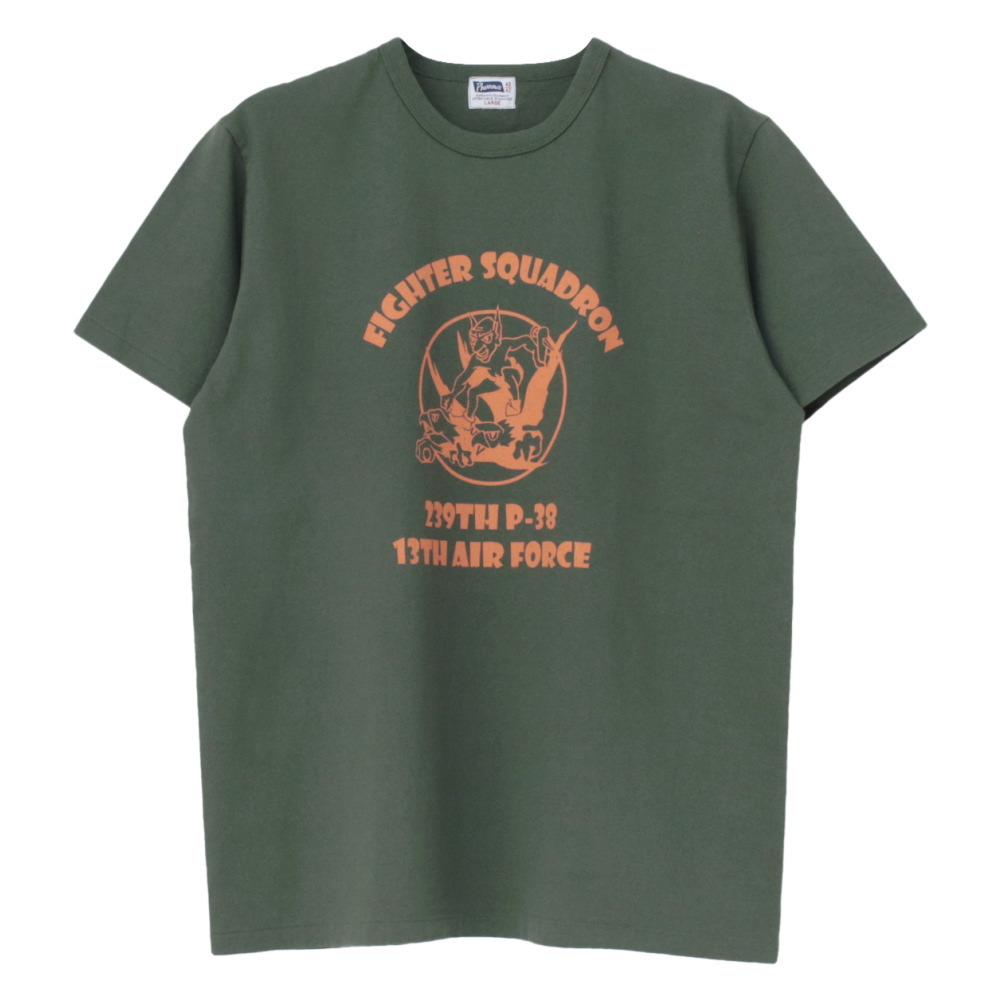 フェローズ PHERROW'S プリント半袖Tシャツ 25S-PMT4 メンズ 日本製 ミリタリー 2025春夏 | Pherrow's | 02