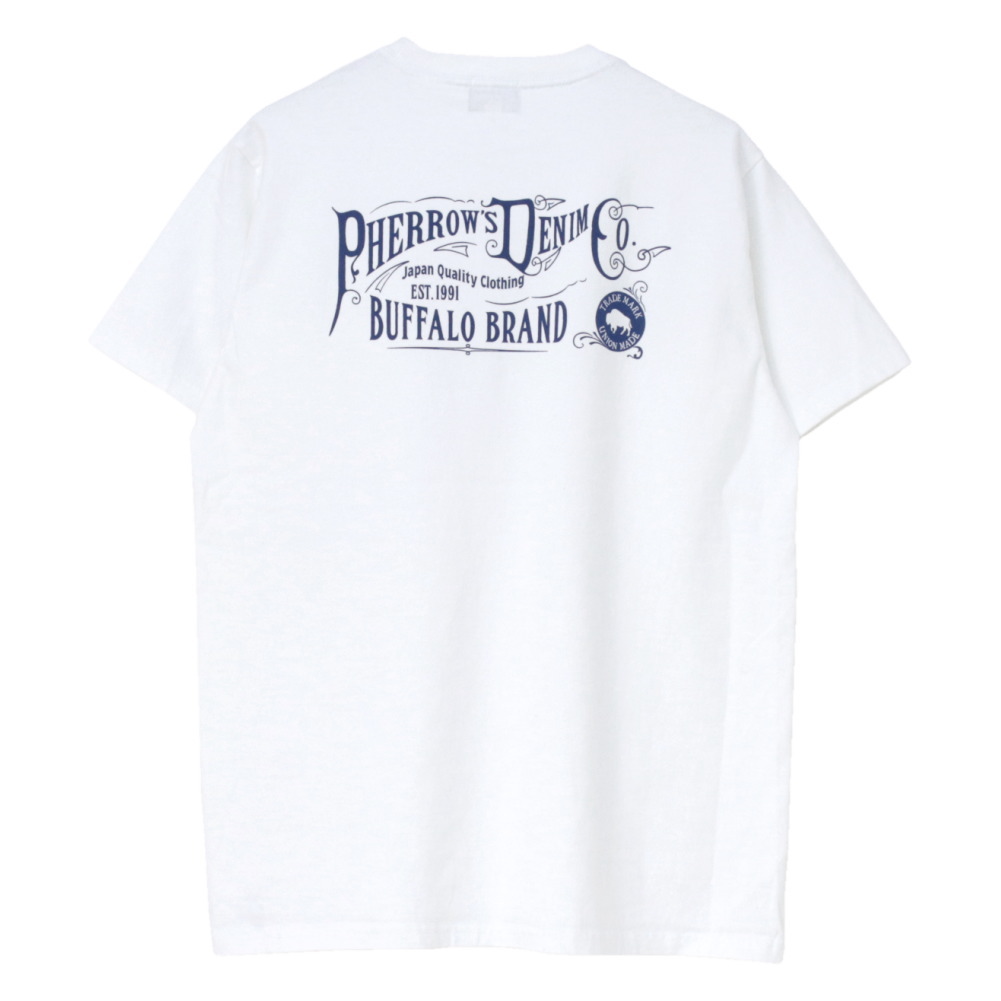 フェローズ PHERROW'S ポケット付きプリントTシャツ 25S-PPT1 メンズ 半袖 2025春夏 | Pherrow's | 09