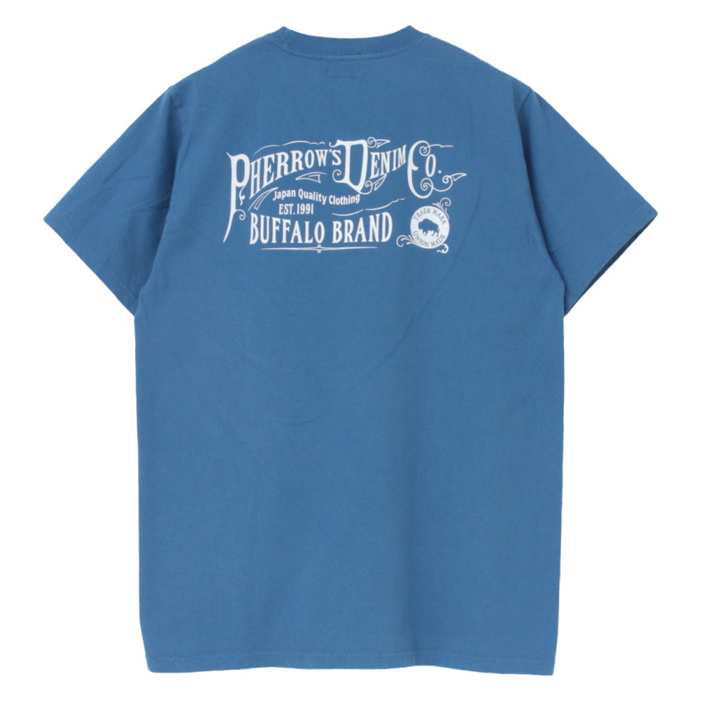 フェローズ PHERROW'S ポケット付きプリントTシャツ 25S-PPT1 メンズ 半袖 2025春夏 | Pherrow's | 02