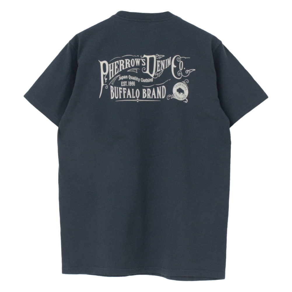 フェローズ PHERROW'S ポケット付きプリントTシャツ 25S-PPT1 メンズ 半袖 2025春夏 | Pherrow's | 03