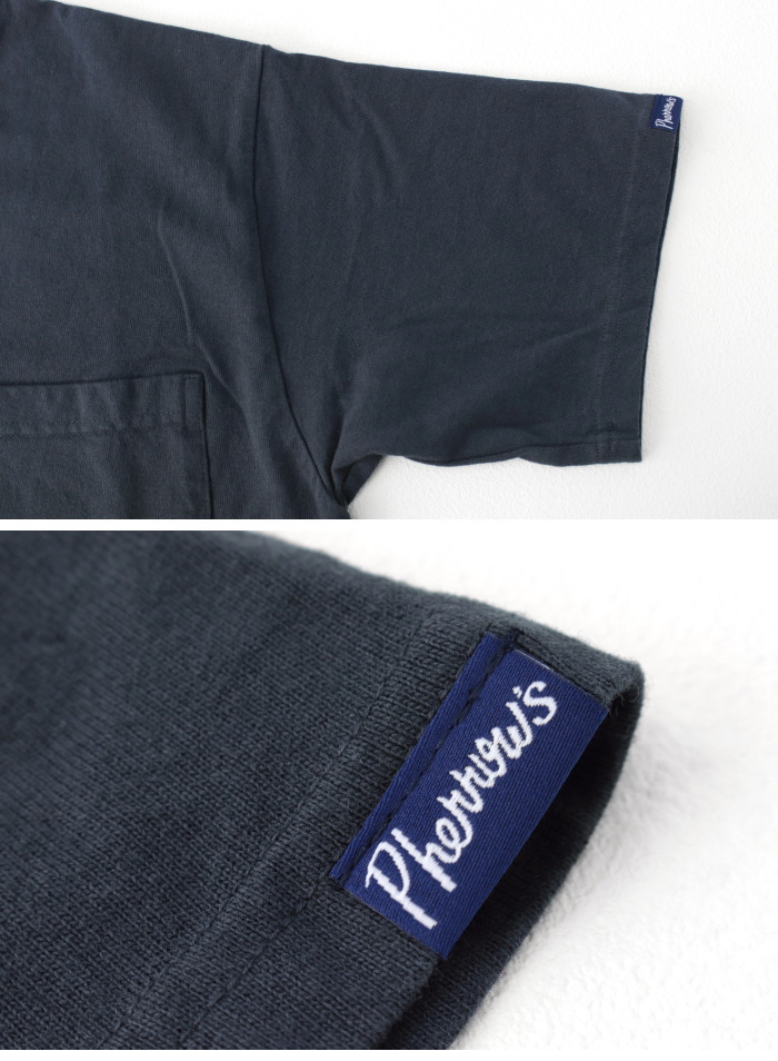 フェローズ PHERROW'S ポケット付きTシャツ PPT メンズ 半袖 無地系 2025春夏/メール便可 | Pherrow's | 08