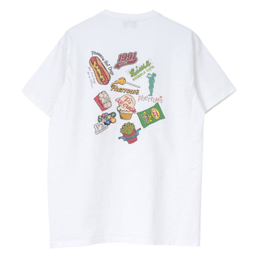 フェローズ PHERROW'S プリント半袖Tシャツ 25S-PT17 メンズ アメリカンフード 2025春夏 | Pherrow's | 08