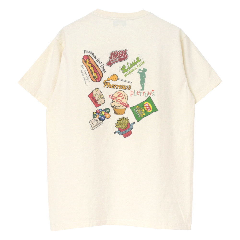 フェローズ PHERROW'S プリント半袖Tシャツ 25S-PT17 メンズ アメリカンフード 2025春夏 | Pherrow's | 09