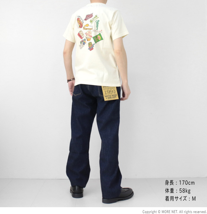 フェローズ PHERROW'S プリント半袖Tシャツ 25S-PT17 メンズ アメリカンフード 2025春夏 | Pherrow's | 11