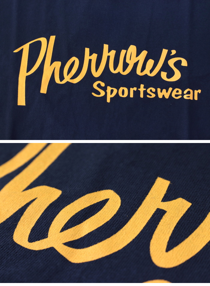 フェローズ PHERROW'S 定番ロゴ プリント半袖Tシャツ 25S-PT1 メンズ 2025春夏/メール便可 | Pherrow's | 07