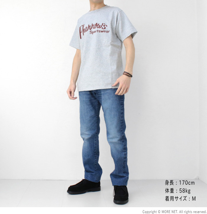 フェローズ PHERROW'S 定番ロゴ プリント半袖Tシャツ 25S-PT1 メンズ 2025春夏/メール便可 | Pherrow's | 11