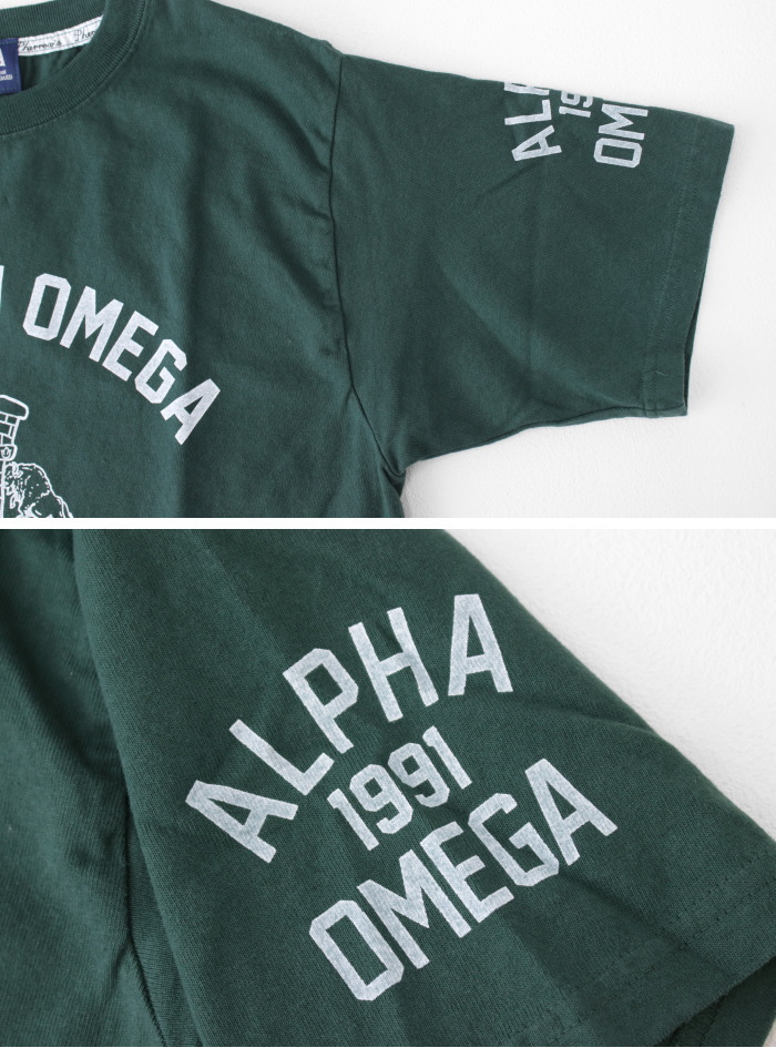 フェローズ PHERROW'S プリント半袖Tシャツ 25S-PT21 メンズ ALPHA PHI OMEGA 2025春夏 | Pherrow's | 05