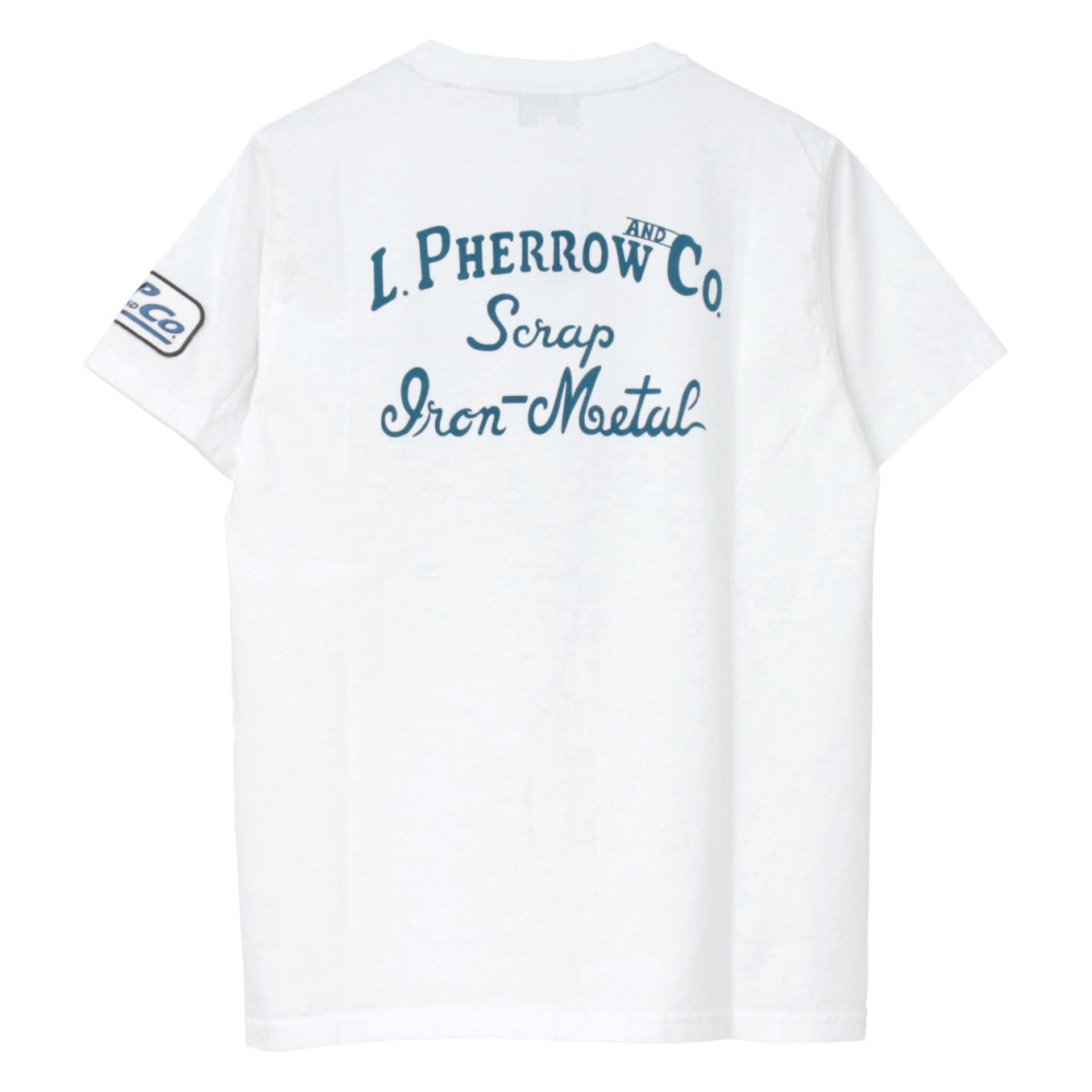 フェローズ PHERROW'S ワッペン&プリントTシャツ 25S-PT4 メンズ 半袖 2025春夏 | Pherrow's | 09