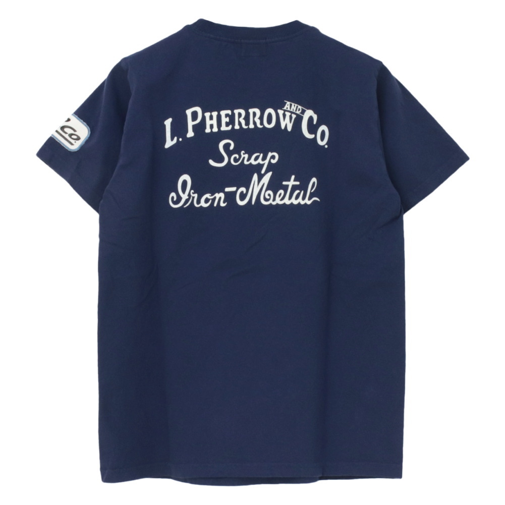 フェローズ PHERROW'S ワッペン&プリントTシャツ 25S-PT4 メンズ 半袖 2025春夏 | Pherrow's | 02