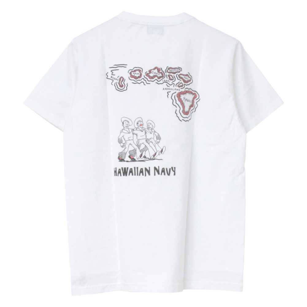 フェローズ PHERROW'S プリント半袖Tシャツ 25S-PT6 メンズ HAWAIIAN NAVY 2025春夏 | Pherrow's | 01