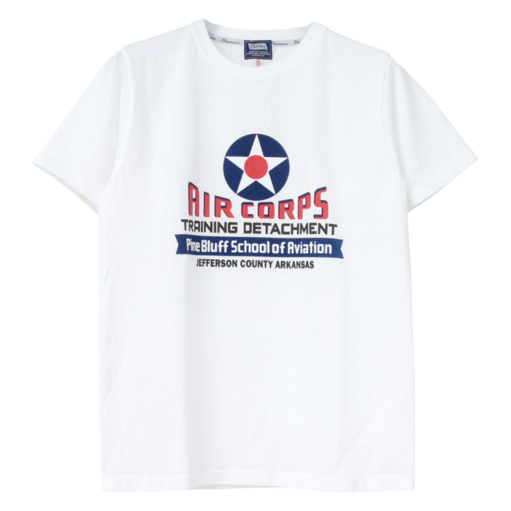 フェローズ PHERROW'S プリント半袖Tシャツ 25S-PT7 メンズ AIR CORPS 2025春夏 | Pherrow's | 08