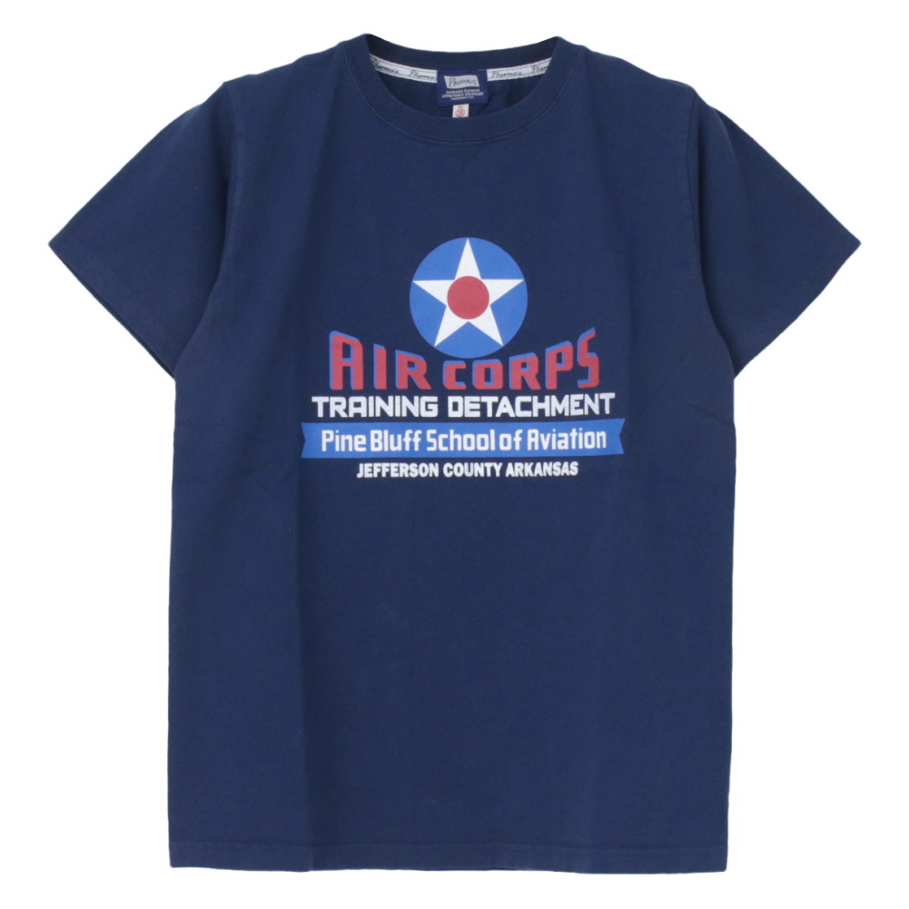 フェローズ PHERROW'S プリント半袖Tシャツ 25S-PT7 メンズ AIR CORPS 2025春夏 | Pherrow's | 03
