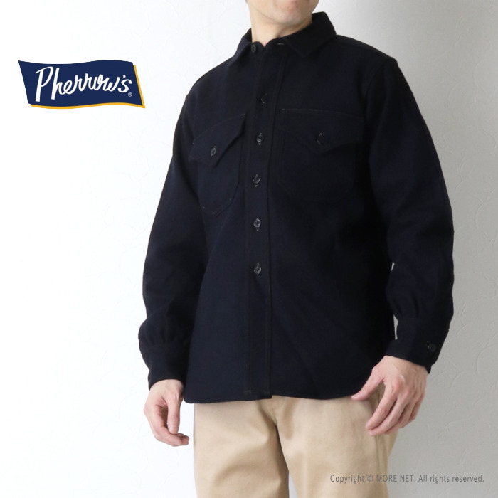 Pherrow's（フェローズ） PHERROW'S CPOシャツジャケット 25W-PVSJ1
