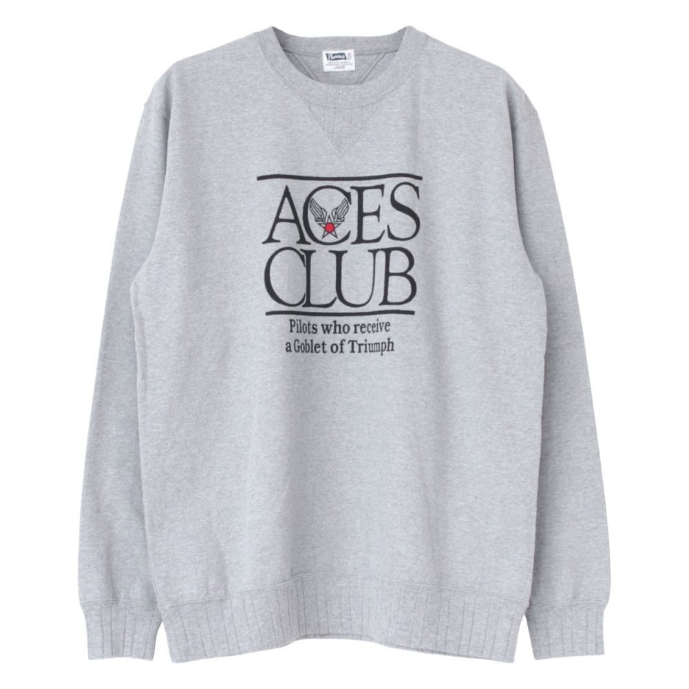 フェローズ PHERROW'S プリントスウェットTシャツ 25W-PVGS2 メンズ 日本製 長袖 ACES CLUB 2025秋冬 | Pherrow's | 02
