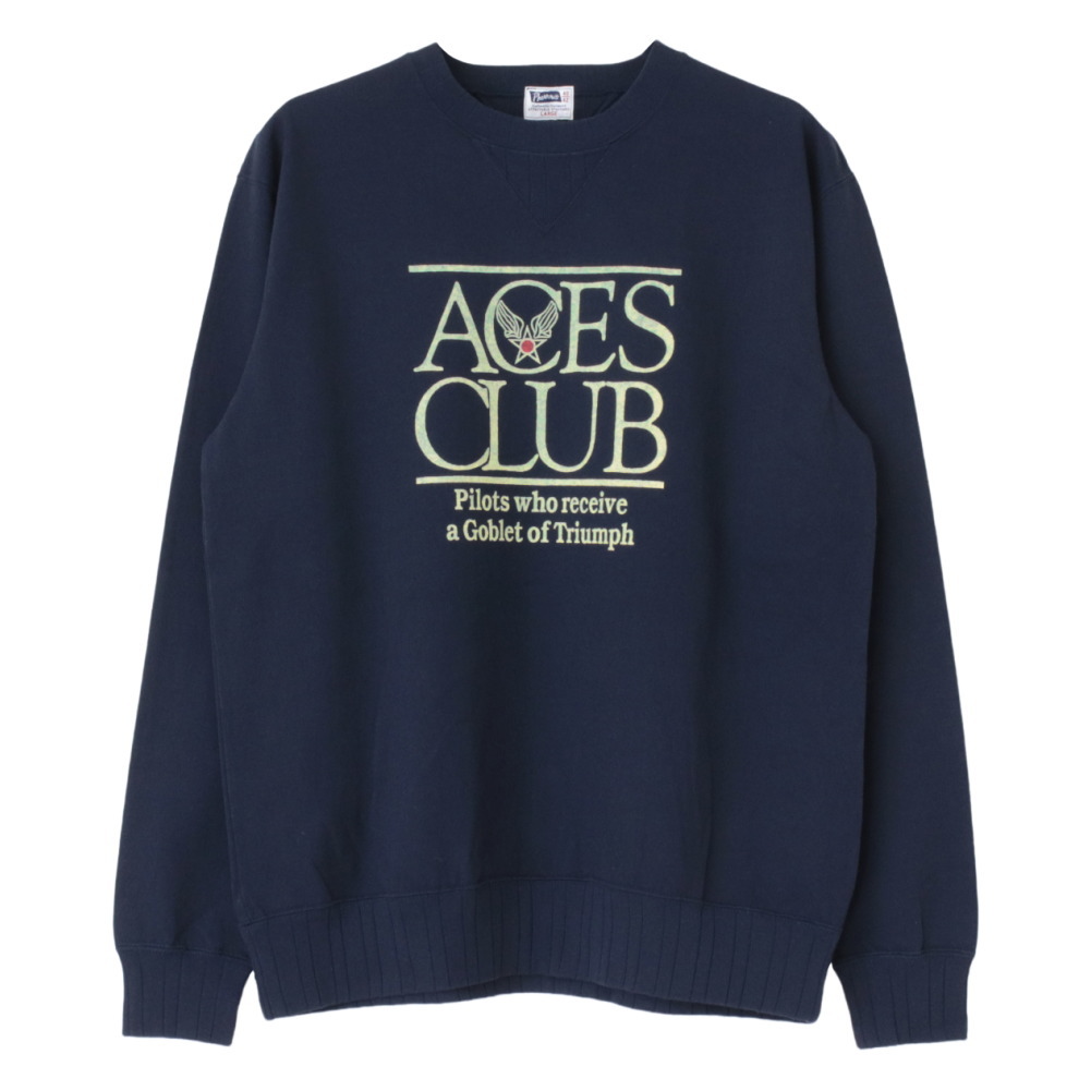 フェローズ PHERROW'S プリントスウェットTシャツ 25W-PVGS2 メンズ 日本製 長袖 ACES CLUB 2025秋冬 | Pherrow's | 03