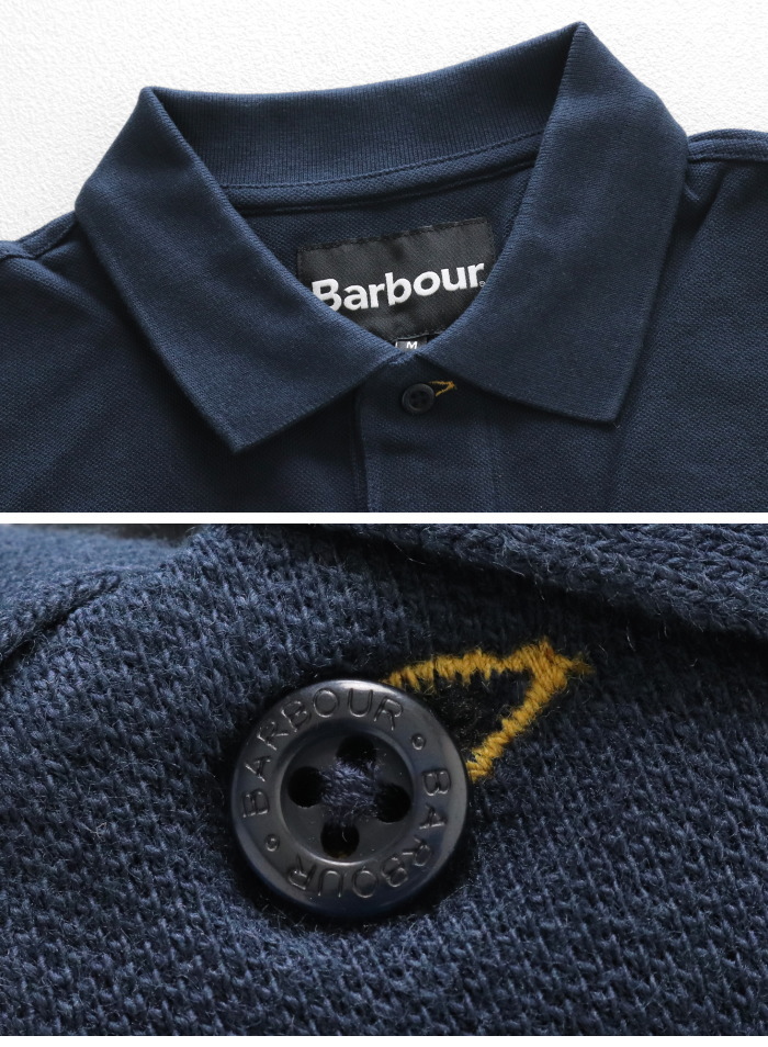 バブアー BARBOUR ロゴ スポーツ ポロ...の詳細画像3