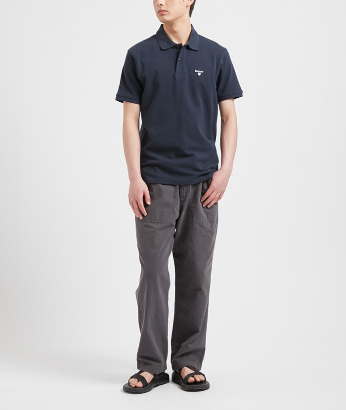 バブアー BARBOUR ロゴ スポーツ ポロ...の詳細画像2