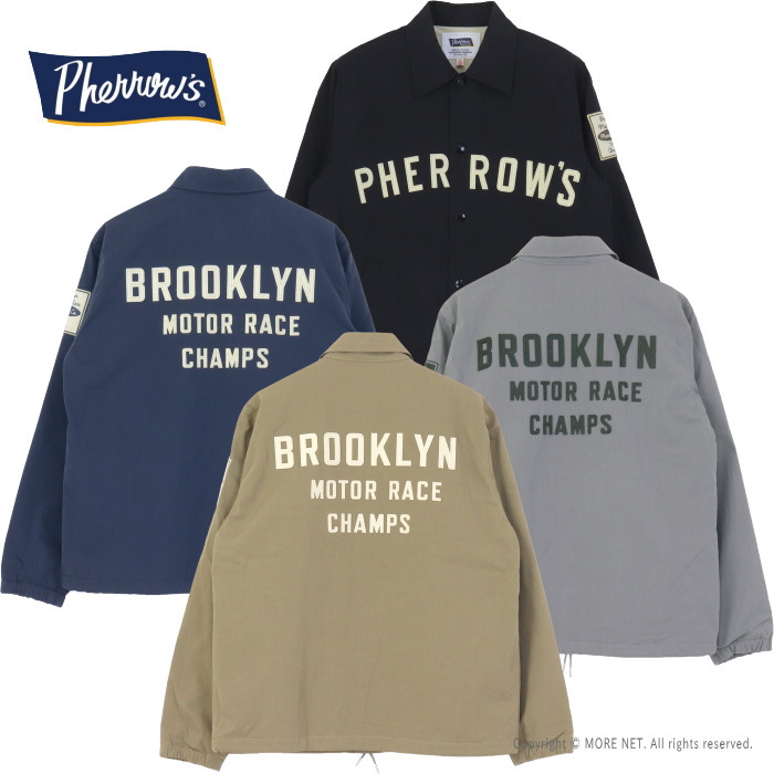 Pherrow's（フェローズ） コーチジャケット 26S-PCCJ1 ロクヨンクロス