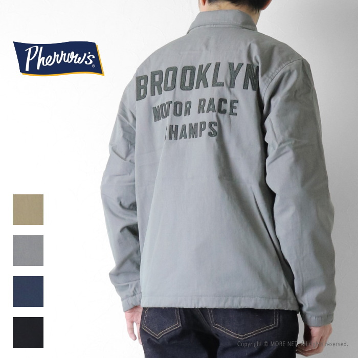 Pherrow's（フェローズ） コーチジャケット 26S-PCCJ1 ロクヨンクロス