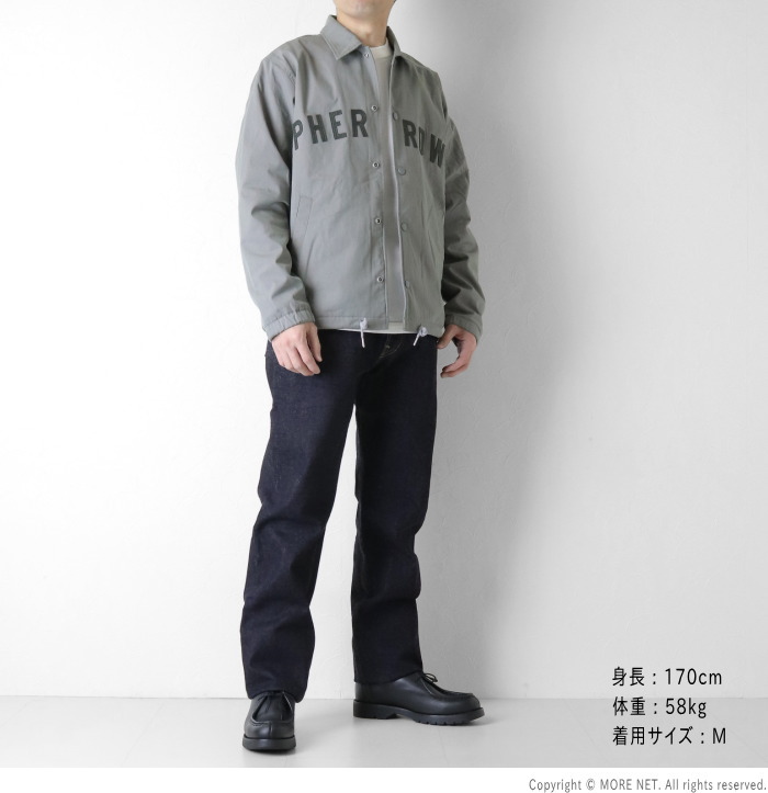 Pherrow's（フェローズ） コーチジャケット 26S-PCCJ1 ロクヨンクロス