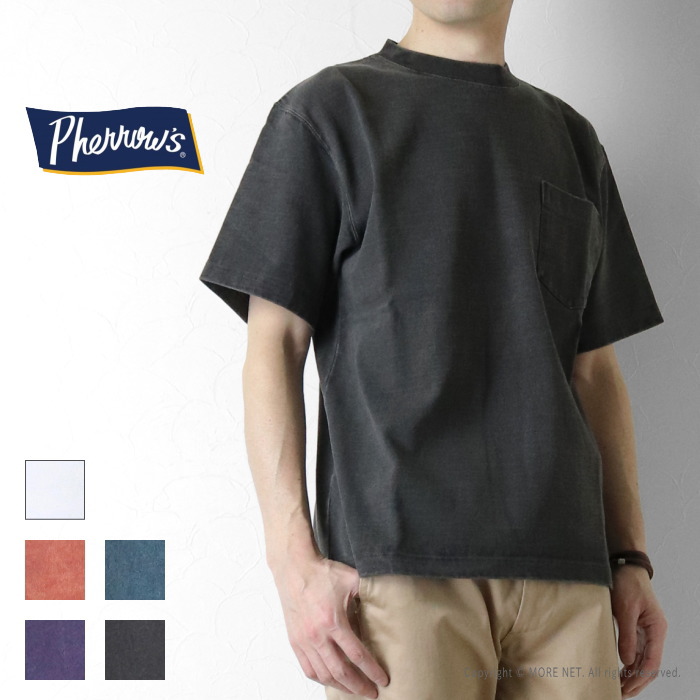Pherrow's（フェローズ） ヘビーウエイトポケットTシャツ 26S-PHPT