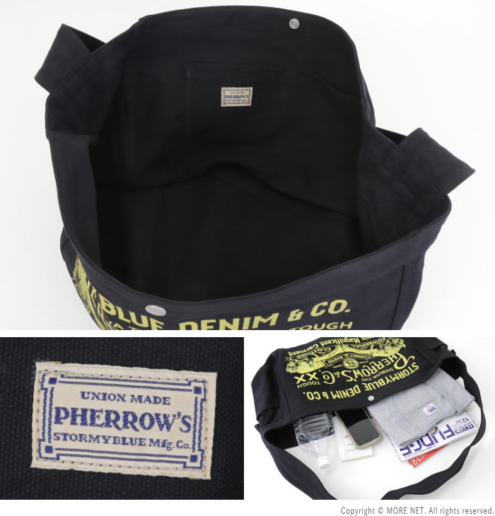 Pherrow's（フェローズ） ニュースペーパーバッグ 26S-PNB1 メンズ