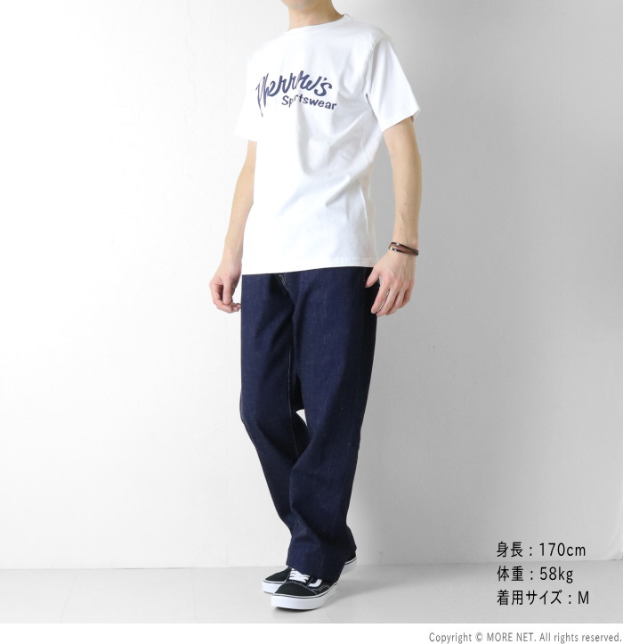 Pherrow's（フェローズ） 定番ロゴ プリント半袖Tシャツ 26S-PT1