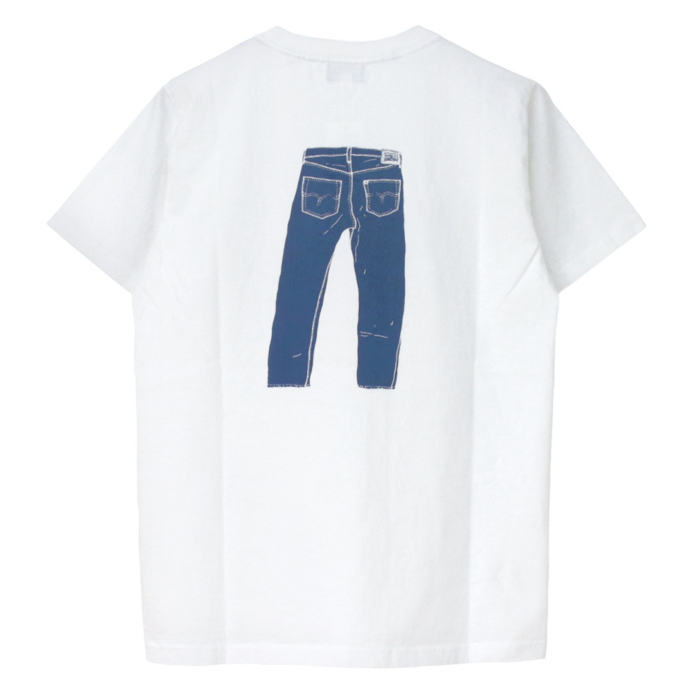 Pherrow's（フェローズ） 定番デニム プリント半袖Tシャツ 26S-PT3