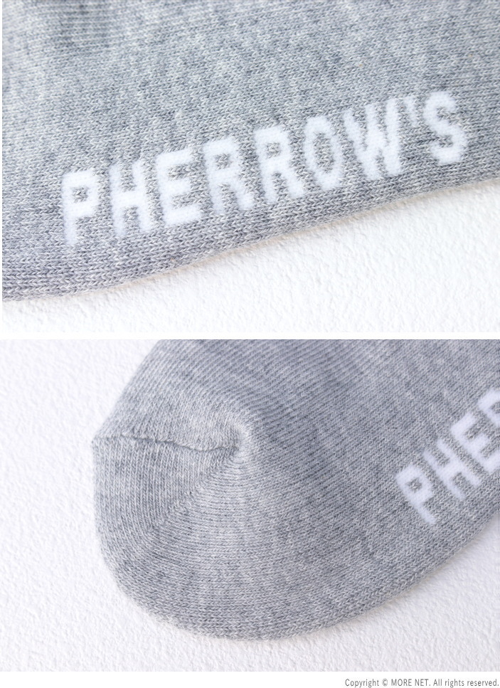 フェローズ PHERROW'S 2足組パックソックス 25S-2PACK-SOX メンズ 日本製 靴下 2025春夏/返品・交換不可 | Pherrow's | 06