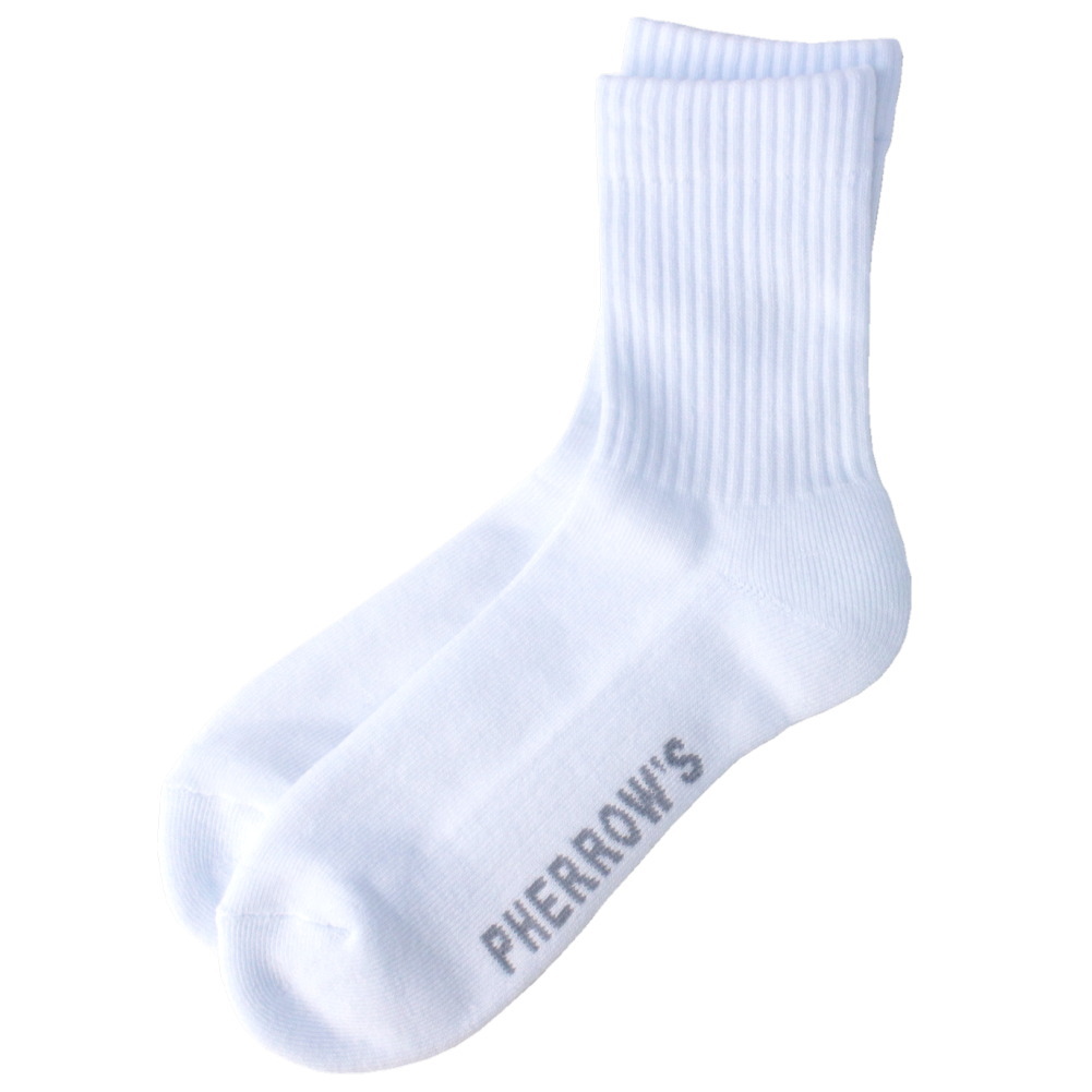 フェローズ PHERROW'S 2足組パックソックス 25S-2PACK-SOX メンズ 日本製 靴下 2025春夏/返品・交換不可 | Pherrow's | 01
