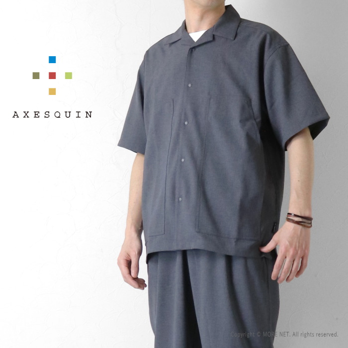 AXESQUIN（アクシーズクイン） ケミカルユーティリティ半袖シャツ