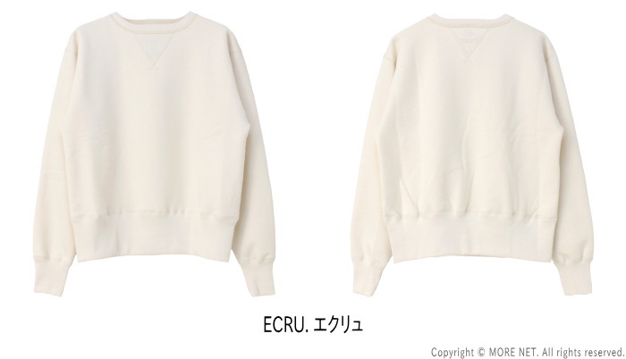 FULLCOUNT フルカウント カシミアコットン 両Vガゼットインスウェット