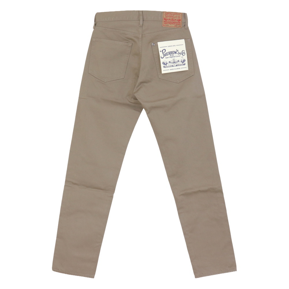 Pherrow's（フェローズ） コットンサテン5Pパンツ 428P メンズ 日本製