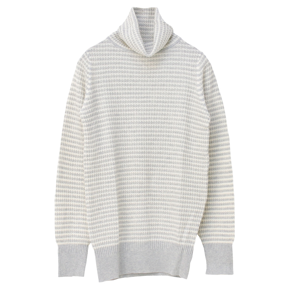 マオメイド mao made ゆるっふわっワッフル編みタートルネックプルオーバー 441155 トップス ニット 無地 ボーダー 洗える /返品・交換不可/SALE セール | mao made | 06