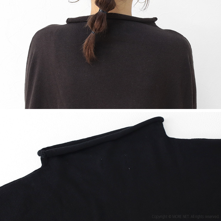 SALE セール/マオメイド mao made コットン×グレンチェックモックネックギャザーたっぷりプルオーバー451101 トップス 切替 レディース /返品・交換不可 | mao made | 10