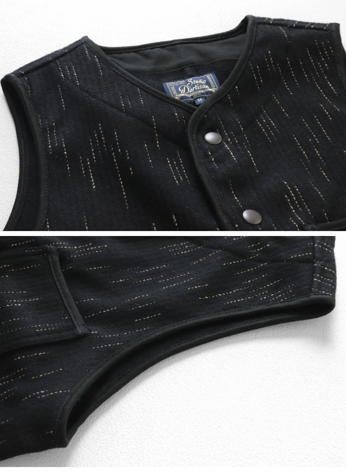 STUDIO D'ARTISAN（ステュディオ・ダ・ルチザン） 絣染ビーチクロス