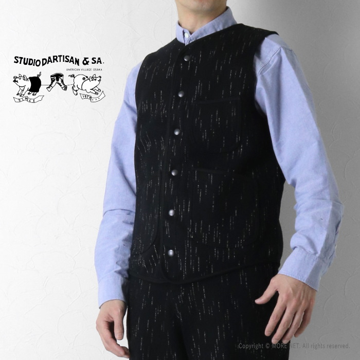 STUDIO D'ARTISAN（ステュディオ・ダ・ルチザン） 絣染ビーチクロス