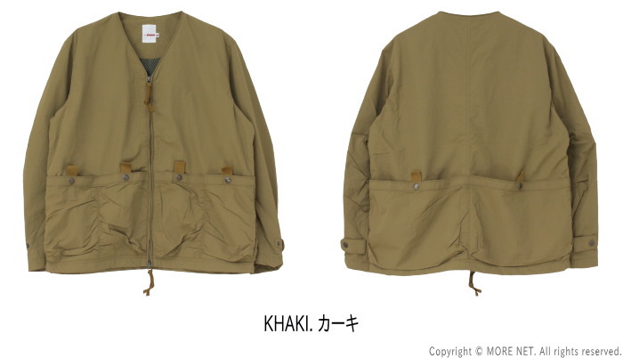 ディップ dip ノーカラージップアップジャケット 51-6255 メンズ レディース カーディガン ZIP 2025春夏 /返品・交換不可/SALE セール | dip | 02